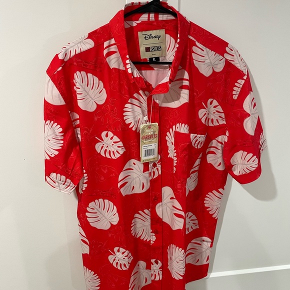 RSVLTS LILO & STITCH “HE MELE NO LILO” KUNUFLEX Short Sleeve Shirt XL - Picture 1 of 1